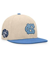 Fanatics Men's Tan North Carolina Tar Heels Catcher Snapback Hat