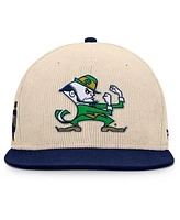 Fanatics Men's Tan Notre Dame Fighting Irish Catcher Snapback Hat