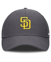 Nike Men's Gray San Diego Padres Club Performance Adjustable Hat