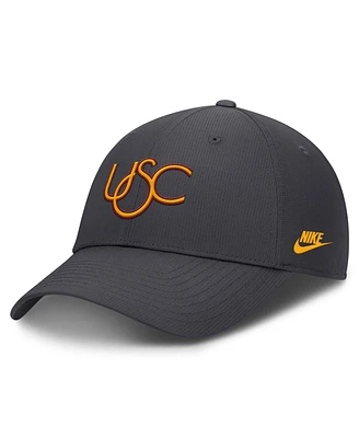 Nike Men's Charcoal Usc Trojans Core Rise Vault Performance Adjustable Hat