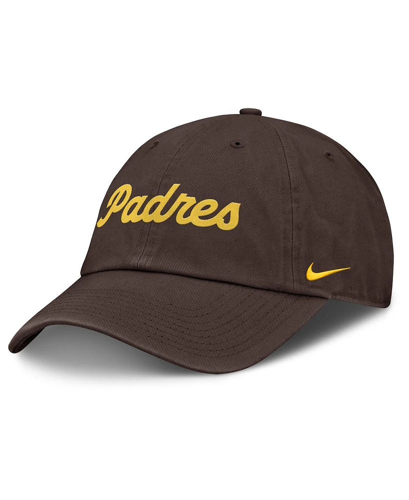 Nike Women's Brown San Diego Padres Club Adjustable Hat