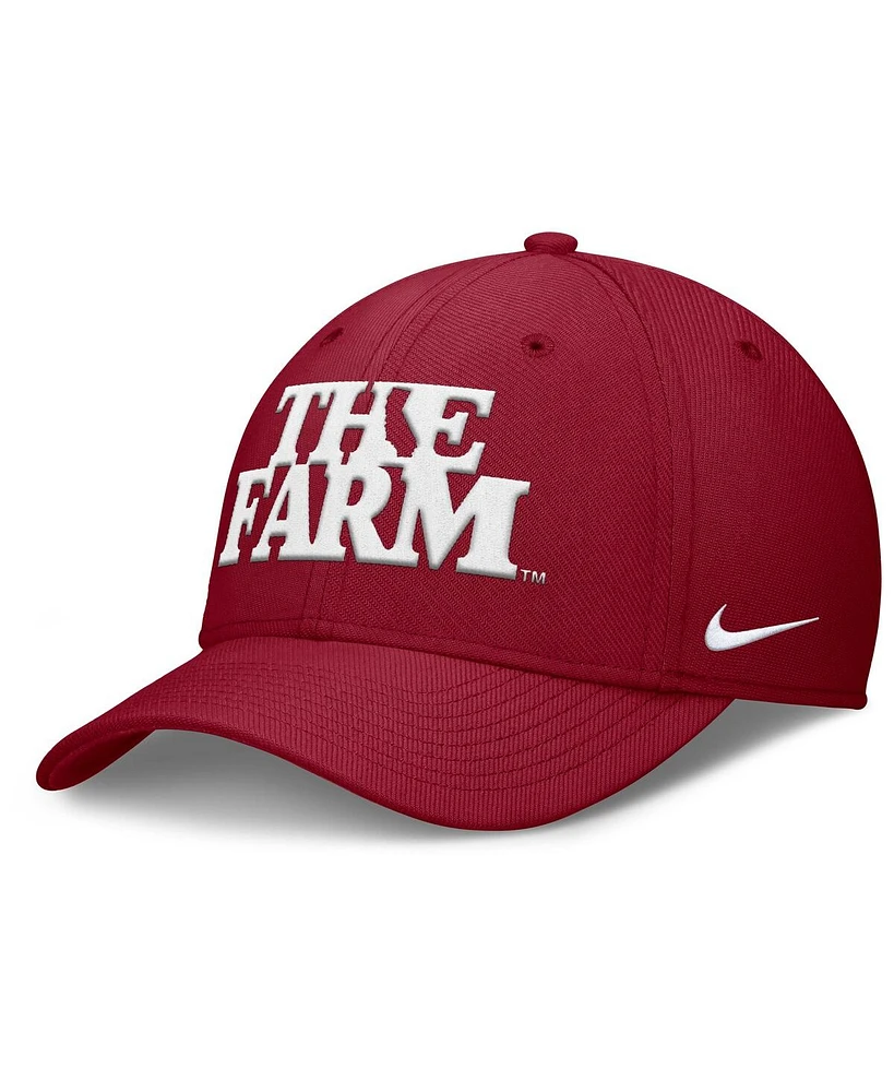 Nike Men's Cardinal Stanford Local Swoosh Flex Hat