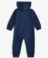 Nike Baby Essentials Hooded French Terry Coverall 3 Pack Core Ankle Gripper Socks