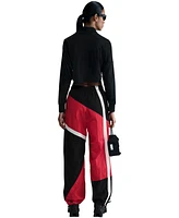 Nike Sportswear Women's Mid-Rise Loose Woven Open-Hem Pants