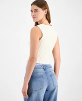 And Now This Women's Rib-Knit Sweater Vest, Exclusively at Macy's