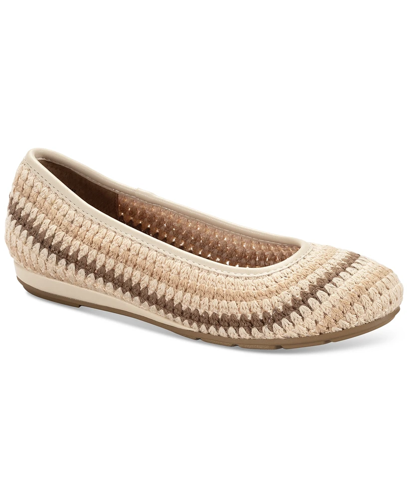 Style & Co Women's Elsaa Crochet Flats, Exclusively at Macy's