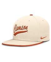 Nike Men's Natural Clemson Tigers Primetime True Performance Fitted Hat