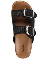Style & Co Women's Reagann Flat Sandals, Exclusively at Macy's