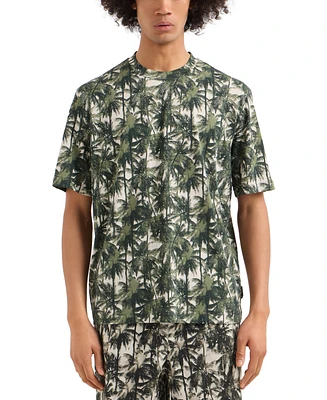 A|X Armani Exchange Men's Palm-Print T-Shirt