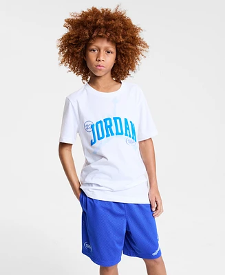 Jordan Big Boys Jumpman Short Sleeve Tee