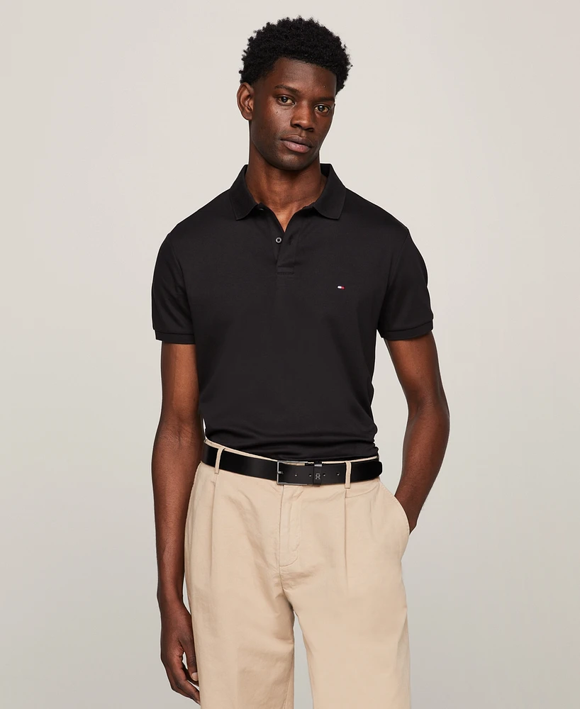 Tommy Hilfiger Men's Regular-Fit Liquid Cotton Polo Shirt