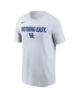 Nike Men's White Kentucky Wildcats 2025 On-Court Bench T-Shirt