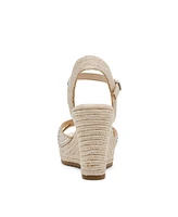 Anne Klein Women's Weekend Embellished Espadrille Wedge Sandals