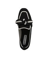 Anne Klein Women's Tanya Bow Knit Slip On Loafers