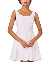 1.state Women's Cotton Cutwork Mini Dress