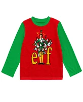 Elf Boys Pullover Pajama Shirt and Pants Sleep Set