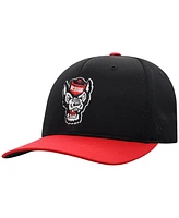 Top of the World Men's Black Nc State Wolfpack Reflex Fitted Hat