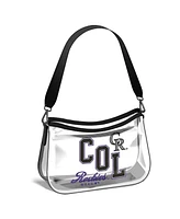 Wear by Erin Andrews Colorado Rockies Clear Stadium Mini Purse
