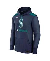 Nike Men's Navy Seattle Mariners Authentic Collection Performance Pullover Hoodie