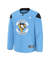 Fanatics Men's Blue Pittsburgh Penguins Home Practice Jersey