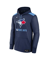 Nike Men's Navy Toronto Blue Jays Authentic Collection Performance Pullover Hoodie