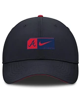 Nike Men's Navy Atlanta Braves Club Primetime Adjustable Hat