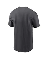 Nike Men's Charcoal New York Mets 2024 City Connect Large Logo T-Shirt