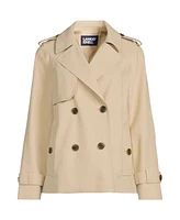 Lands' End Women's Trench Rain Jacket