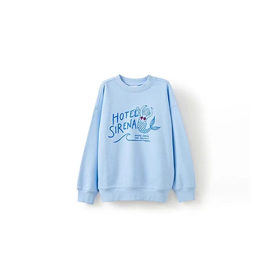 Cotton On Little Girls Sammy Oversize Crew