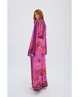 Raishma Studio Women's Alisa Pink Viscose Shirt