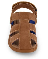 Kenneth Cole Reaction Little and Big Boys Benjamin Casey Hook Loop Sandal