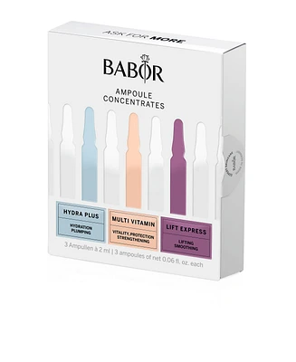 Free 3-Pc. Ampoule set with $50 Babor Purchase ($25 Value)