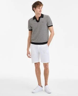 Tommy Hilfiger Mens Stripe Polo Shorts