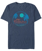 Generic Additude Men's Surf Cove Short Sleeve T-Shirt