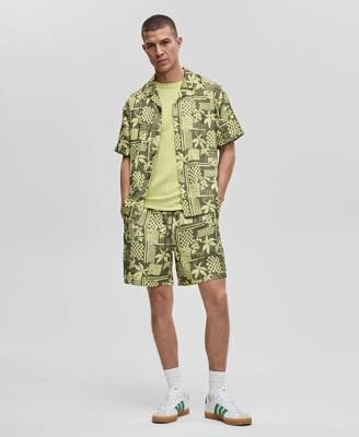 Mode Of One Mens Vacation Palm Camp Shirt Shorts Exclusively At Macys