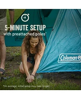 Coleman Evergreen Skydome 6-Person Camping Tent with Full-Fly Vestibule