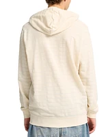 Puma Men's Ess Elevated Regular-Fit Textured Stripe Full-Zip Hoodie