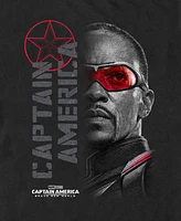 Marvel Men's Red Lens Flare Short Sleeve T-Shirt