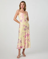 French Connection Women's Elyria Oona Satin Slip Dress