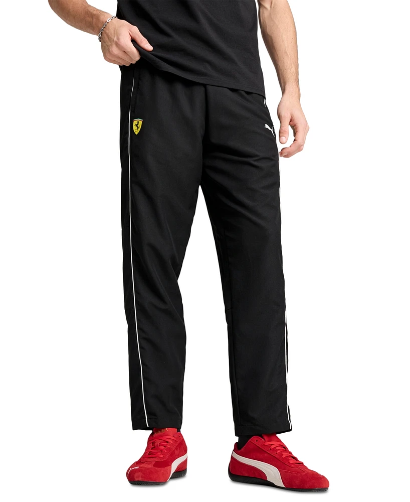 Puma Men's Scuderia Ferrari Sds 2.0 Regular-Fit Ripstop Race Pants