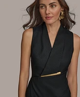 Donna Karan New York Women's Hardware-Trim Sheath Dress