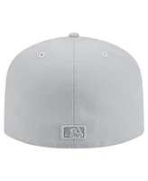 New Era Men's Gray Athletics Colorpack 59FIFTY Fitted Hat