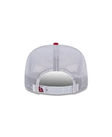 New Era Men's Red St. Louis Cardinals Team Horizon 9FIFTY A-Frame Trucker Snapback Hat