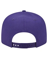 New Era Men's Purple Phoenix Suns Script Side Patch 9FIFTY Snapback Hat