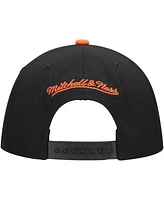 Mitchell & Ness Men's Black/Orange Oregon State Beavers 2-Tone 2.0 Snapback Hat