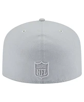 New Era Men's Gray San Francisco 49ers Color Pack 59FIFTY Fitted Hat