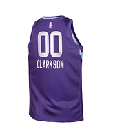 Nike Big Boys and Girls Jordan Clarkson Purple Utah Jazz 2024/25 Swingman Player Jersey - City Edition