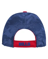 Outerstuff Big Boys and Girls Red/Royal Buffalo Bills Combine Two-Tone Adjustable Hat