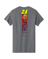 Hendrick Motorsports Team Collection Men's Heather Gray William Byron Car T-Shirt