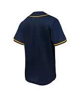 Nike Big Boys and Girls Navy West Virginia Mountaineers Limited Baseball Jersey